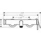 Змішувач для ванни Hansgrohe Tecturis S Brushed Black Chrome (73422340) - изображение 3