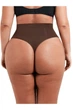 Корректирующие трусы с высокой посадкой German Volf, шоколад German Volf MT220071-BN5 XXXL/XXXXL 1300366 - изображение 5