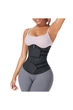 Черный женский корректирующий корсет Waist Sculpt с латексными вставками и двойной фиксацией — German Volf. German Volf MT210298-BK1 XXXL 1298321 - изображение 5