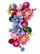 Конструктор Квіткова стіна 879 деталей Botanicals конструктор квіти Flower wall (11503) - зображення 4