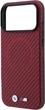 Etui na smartfon Apple iPhone 18 Pro Max/17 Pro Max BMW M Carbon Printed Ring MagSafe Red (BMHMP18X26SWPCMXR) - obraz 6