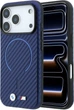 Etui na smartfon Apple iPhone 18 Pro/17 Pro BMW M Carbon Printed Ring MagSafe Navy Blue (BMHMP18L26SWPCMVB) - obraz 1