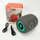 Портативна колонка TG655 5W з RGB-підсвіткою і ремінцем, гучна блютуз-колонка. Колір: сірий - зображення 1