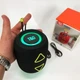 Портативная колонка TG655 5W с RGB подсветкой и ремешком, Блютуз колонка для улицы. Цвет: черный - изображение 2
