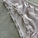 Трусы женские гладкие с кружевом Annajiolly,Розовый, L - изображение 4