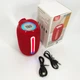 Портативная Bluetooth-колонка TG653 USB с ремешком, мощная переносная акустическая колонка. Цвет: красный - изображение 4