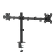 Uchwyt do dwóch monitorów Cabletech UDT01-C024 13"- 32" Czarny (UCH0220) - obraz 2