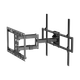 Универсальное крепление для телевизора Kruger&Matz KM1310 43″–100″ Черное (5901890137867) - изображение 4