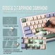 Бездротова ігрова механічна клавітура Aula F75 Garden green з Українською розкладкою, 75%, Hot-Swap, RGB, 2.4GHz/Bluetooth/USB - изображение 9