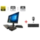Комплект ПК: неттоп HP EliteDesk 800 G4 Desktop Mini USFF / Intel Core i5-8400 (6 ядер по 2.8 - 4.0 GHz) / 16 GB DDR4 / 240 GB SSD / Intel UHD Graphics 630 / Блок питания + Монитор Dell P2319H / 23" (1920x1080) IPS / USB-Hub, VGA, HDMI, DisplayPort б/у - изображение 1
