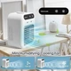 Мінікондиціонер портативний Cold Air Humidifier L7 охолоджувач повітря зі зволоженням 500 мл USB білий (SKU-700) - изображение 5