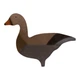 Силует Hunting Birdland профіль гуся що годується Сірий 374015 - зображення 2