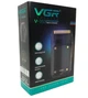 Мужская электробритва VGR V-353 BLACK с триммером для бороды и усов Черный - изображение 8