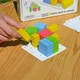 Логические деревянные кубики Части и целое для изучения дробей с 10 карточками - изображение 4