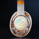Игровые беспроводные наушники Xusom T12 Graffiti Edition - White-Orange - изображение 3