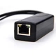 PoE-сплиттер HKBTM 48V → 12V 2A, 10/100 Мбит/с, IEEE 802.3af/at, RJ45, DC 5.5×2.1 мм - изображение 2
