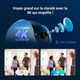 IP-камера EZVIZ C6N G1 4K Wi-Fi 2.4/5 ГГц, 360°, AI обнаружение людей и животных, цветное ночное видение, WDR, Alexa - изображение 4