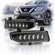 LED Протитуманні фари для Nissan Qashqai, X-Trail, Rogue 60W Біле світло 6000-6500K - изображение 1