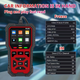 Автомобильный сканер OBD2 V539 — Профессиональная диагностика, 35 901 кодов DTC, цветной экран 2.8", тест АКБ, Live Data - изображение 6