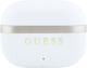 Słuchawki Guess Glossy Gold LinePrinted Classic Logo TWS White (3666339673765) - obraz 3