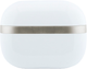 Słuchawki Guess Glossy Gold LinePrinted Classic Logo TWS White (3666339673765) - obraz 4
