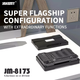 Набор инструментов 72 в 1 с магнитными битами JAKEMY JM-8173 черный - изображение 9