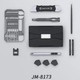 Набор инструментов 72 в 1 с магнитными битами JAKEMY JM-8173 черный - изображение 10