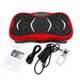Виброплатформа для фитнеса TSVP-1-Red 200 Вт до 150 кг 120 скоростей 5 программ с Bluetooth USB эспандерами пультом - изображение 4