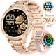 Женские смарт часы Smart Watch 1,32″ с звонками, сообщениями и мониторингом здоровья, 2 ремешка, для Android и iPhone - изображение 1