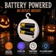 Светодиодные украшения на окно Halloween, набор 3 шт., тыква, призрак, летучая мышь - изображение 5
