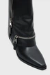 Женские черные кожаные казаки Nira PRPY 36 PRSLT1826W - изображение 4