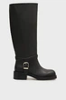 Женские черные кожаные сапоги Sienna PRPY 36 PRSLT1719W - изображение 1