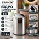 Відро з поворотною кришкою Trento 5л нержавіюча сталь - зображення 1