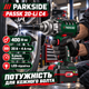 Ударний безщітковий акумуляторний гайковерт Parkside 20 В 400 Нм 5 рівнів моменту реверс LED підсвітка 4 Ач - зображення 4