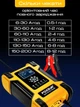 Зарядное устройство для аккумуляторов LiFePO4 гелевых AGM грузовиков Foxsur FBC122412D 12 А 12/24 В 6-200 А·ч импульсное автоматическое с вентилятором и восстановлением АКБ жёлтый - изображение 8