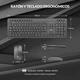 Клавіатура та миша Rii RK106 Pack 1600DPI 2.4G бездротова - изображение 7