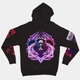 Худи Jujutsu Kaisen Годжо Сатору Черный XXL (kr4-473-black-XXL) - изображение 2