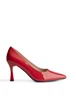 Туфлі на підборах жіночі Meideli 6264/Red/Polish/L8337-10/B 37 Червоний - изображение 1