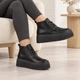Женские зимние ботинки из натуральной кожи ITstyle Черные 39 25.5 см (070-1272) - изображение 5