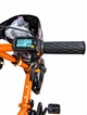 Електровелосипед Minako Mini 16" двомісний (1000W, 24Ah) + Пасажирське сидіння Помаранчевий - зображення 5