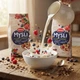 Мюслі Emco Blueberries Raspberries ягідні вівсяні запечені хрусткі з чорницею малиною журавлиною натуральні без консервантів барвників ароматизаторів сухий сніданок 750 г - зображення 5