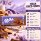 Шоколад молочный Milka Choco Cookies с печеньем хрустящими кусочками большая десертная плитка для чая кофе сладкого перекуса 300 г - изображение 3