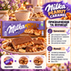 Шоколад молочный Milka Peanut Caramel с арахисом карамелью большая десертная плитка с ореховым вкусом для чая кофе и перекуса 276 г - изображение 4