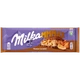 Шоколад молочный Milka Peanut Caramel с арахисом карамелью большая десертная плитка с ореховым вкусом для чая кофе и перекуса 276 г - изображение 10