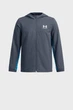 Дитяча темно-сіра вітровка UA B Rival Wvn Jacket Under Armour S 1390154-044 - изображение 1