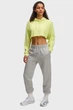 Жіноче салатове худі UA Icon Terry Crop Hoodie Under Armour M 1389640-727 - изображение 2