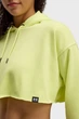 Жіноче салатове худі UA Icon Terry Crop Hoodie Under Armour M 1389640-727 - изображение 4
