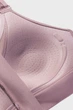 Жіночий рожевий топ UA Infinity High Zip 2.0 Bra Under Armour XS D-DD 1384118-673 - зображення 3