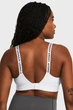 Жіночий білий топ UA Infinity Mid 2.0 Bra Under Armour M D-DD 1384123-100 - зображення 4