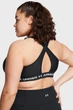 Жіночий чорний топ UA Crossback Mid Bra Under Armour XXL 1361034-006 - зображення 4
